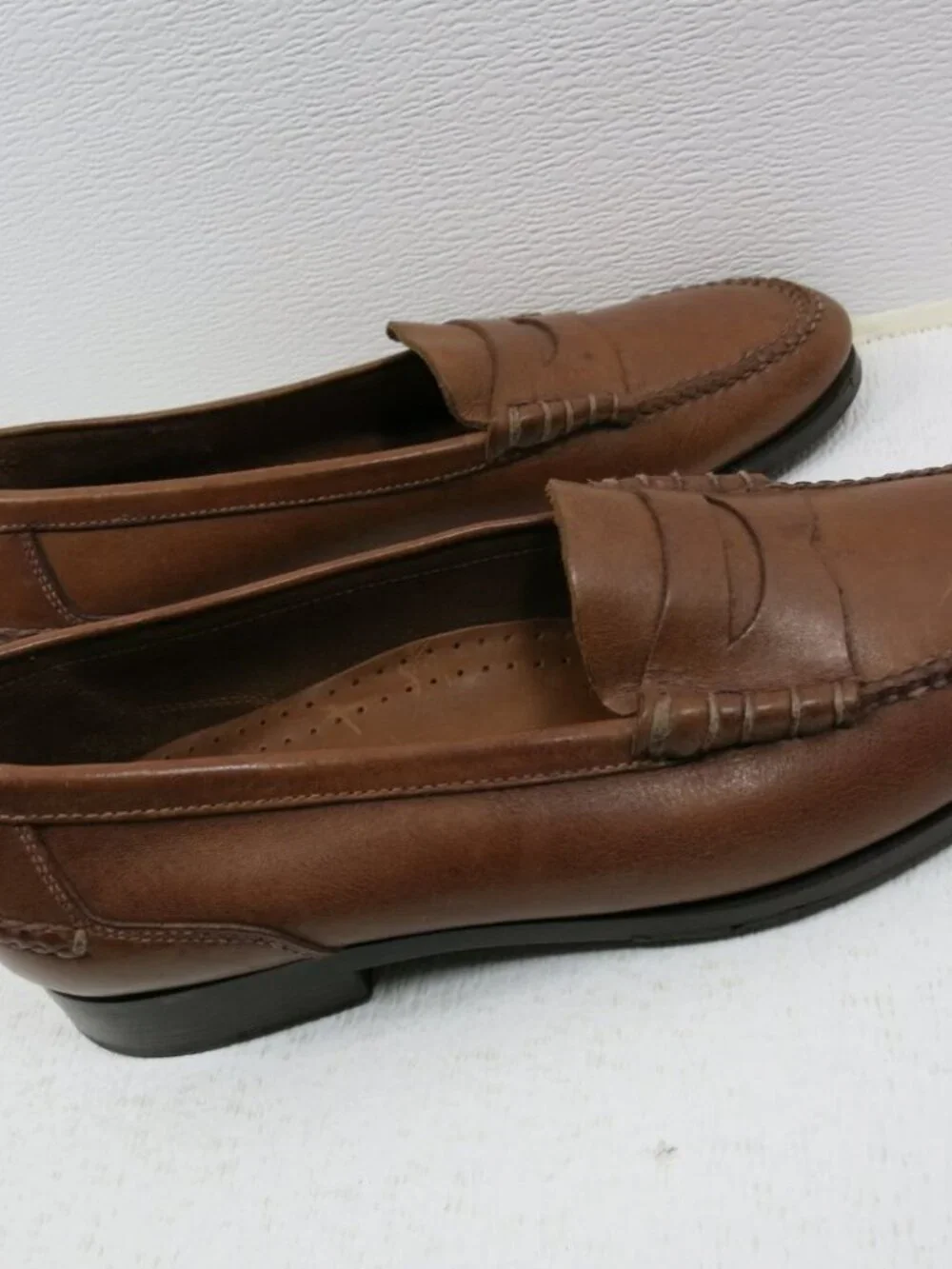 Kirkland Signature Oil Tanned Leather Strap Loafers Men's Fashion Footwear Sz 13